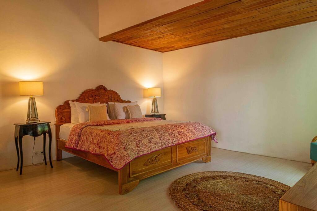 Berawa Canggu Stylish Joglo 3 Bedrooms Private Villa With Private Pool エクステリア 写真